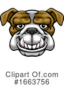 Bulldog Clipart #1663756 by AtStockIllustration