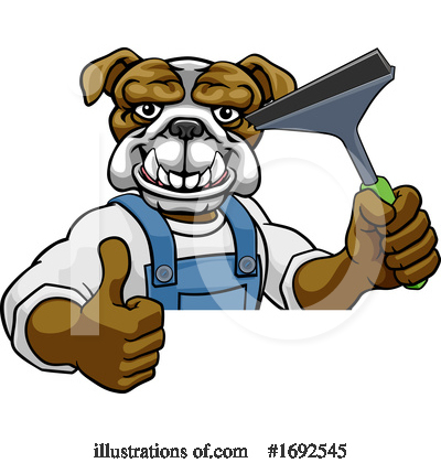 Royalty-Free (RF) Bulldog Clipart Illustration by AtStockIllustration - Stock Sample #1692545