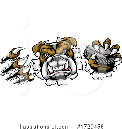 Royalty-Free (RF) Bulldog Clipart Illustration by AtStockIllustration - Stock Sample #1729456