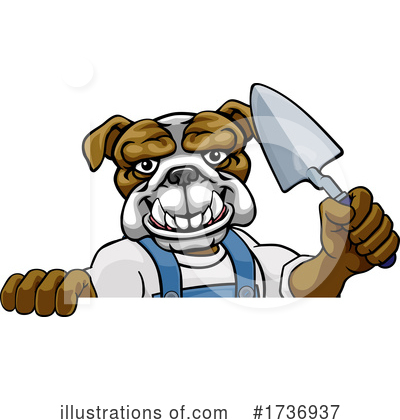 Royalty-Free (RF) Bulldog Clipart Illustration by AtStockIllustration - Stock Sample #1736937