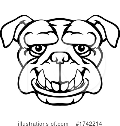 Royalty-Free (RF) Bulldog Clipart Illustration by AtStockIllustration - Stock Sample #1742214