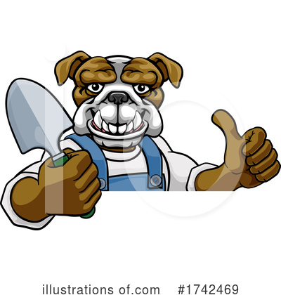 Royalty-Free (RF) Bulldog Clipart Illustration by AtStockIllustration - Stock Sample #1742469