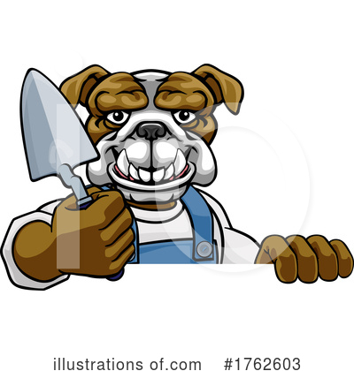 Royalty-Free (RF) Bulldog Clipart Illustration by AtStockIllustration - Stock Sample #1762603