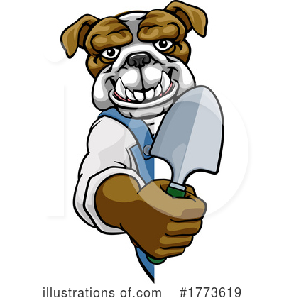 Royalty-Free (RF) Bulldog Clipart Illustration by AtStockIllustration - Stock Sample #1773619