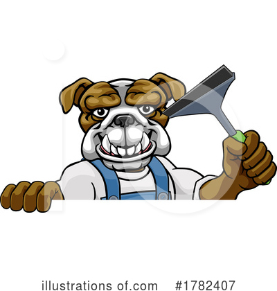 Royalty-Free (RF) Bulldog Clipart Illustration by AtStockIllustration - Stock Sample #1782407