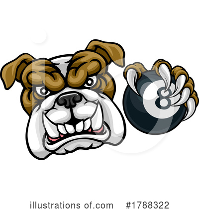Royalty-Free (RF) Bulldog Clipart Illustration by AtStockIllustration - Stock Sample #1788322