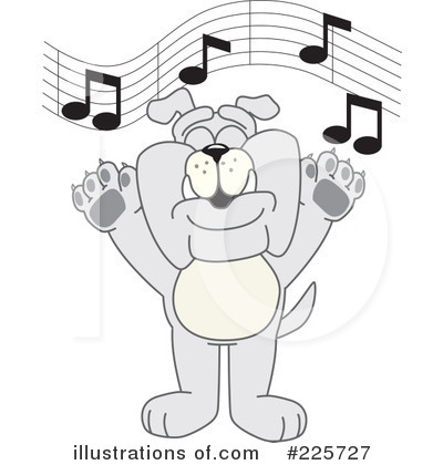 Bulldog Mascot Clipart #225727 by Toons4Biz