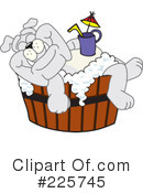 Bulldog Mascot Clipart #225745 by Toons4Biz