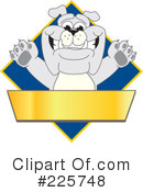 Bulldog Mascot Clipart #225748 by Mascot Junction
