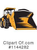 Bulldozer Clipart #1144282 by patrimonio