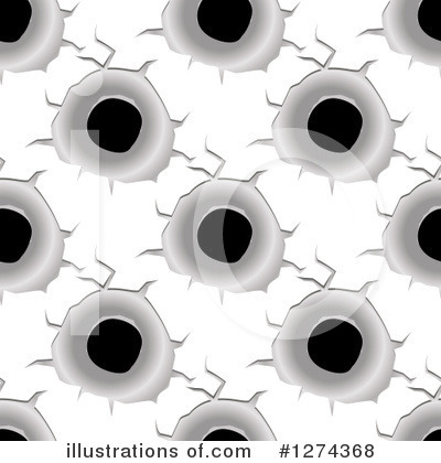Royalty-Free (RF) Bullet Holes Clipart Illustration by Vector Tradition SM - Stock Sample #1274368