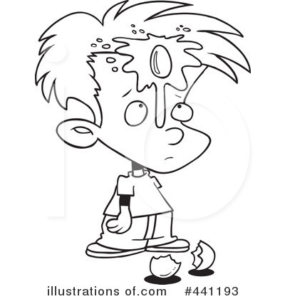 Bullying Coloring Sheets on Bullying Clipart  441193 By Ron Leishman   Royalty Free  Rf  Stock
