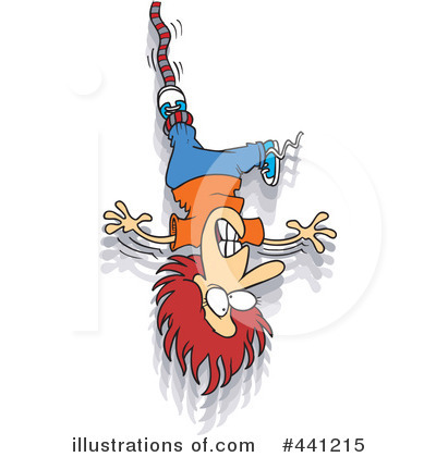 Royalty-Free (RF) Bungee Clipart Illustration by toonaday - Stock Sample #441215