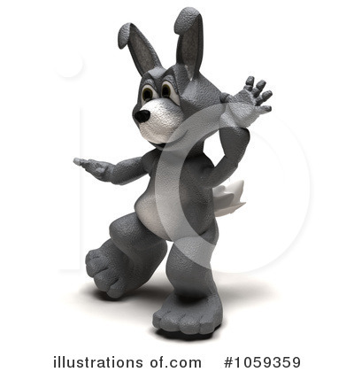 Royalty-Free (RF) Bunny Clipart Illustration by KJ Pargeter - Stock Sample #1059359