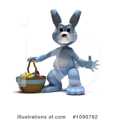 Royalty-Free (RF) Bunny Clipart Illustration by KJ Pargeter - Stock Sample #1090762