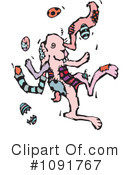 Bunny Clipart #1091767 by Steve Klinkel