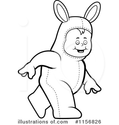 Royalty-Free (RF) Bunny Clipart Illustration by Cory Thoman - Stock Sample #1156826