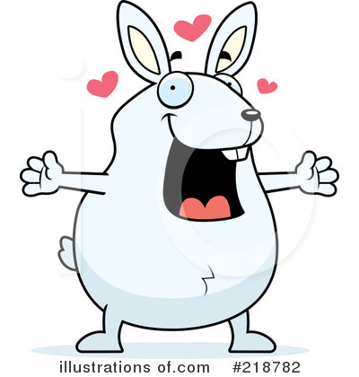 Royalty-Free (RF) Bunny Clipart Illustration by Cory Thoman - Stock Sample #218782