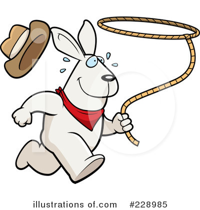 Royalty-Free (RF) Bunny Clipart Illustration by Cory Thoman - Stock Sample #228985