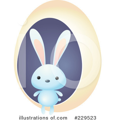 Easter Bunny Clipart #229523 by Qiun