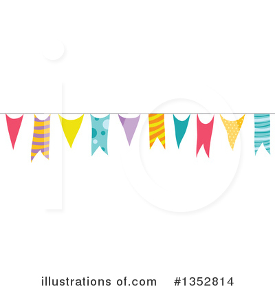 Royalty-Free (RF) Bunting Clipart Illustration by BNP Design Studio - Stock Sample #1352814
