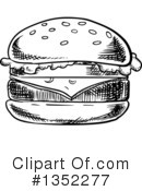 Burger Clipart #1352277 by Vector Tradition SM