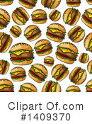 Burger Clipart #1409370 by Vector Tradition SM