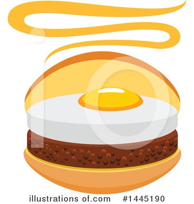 Royalty-Free (RF) Burger Clipart Illustration by Vector Tradition SM - Stock Sample #1445190