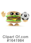 Burger Clipart #1641984 by Steve Young