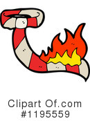 Burning Tie Clipart #1195559 by lineartestpilot