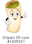 Burrito Clipart #1235001 by BNP Design Studio