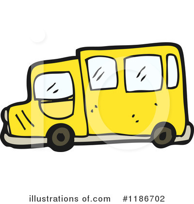 Royalty-Free (RF) Bus Clipart Illustration by lineartestpilot - Stock Sample #1186702