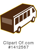 Bus Clipart #1412567 by patrimonio