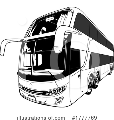 Royalty-Free (RF) Bus Clipart Illustration by dero - Stock Sample #1777769