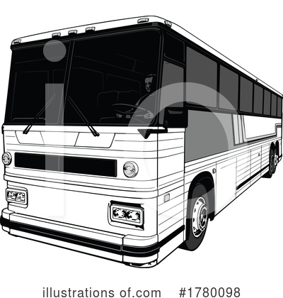 Royalty-Free (RF) Bus Clipart Illustration by dero - Stock Sample #1780098