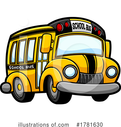 School Bus Clipart #1781630 by Hit Toon