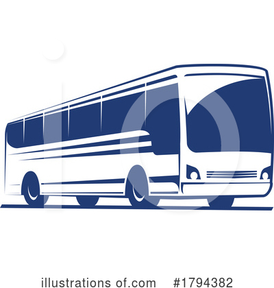 Bus Clipart #1794382 by Vector Tradition SM