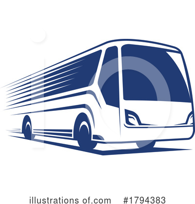 Bus Clipart #1794383 by Vector Tradition SM