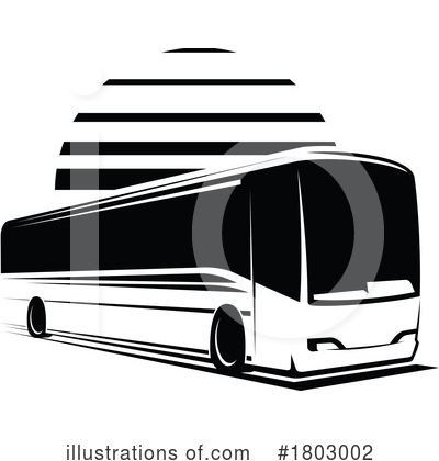 Bus Clipart #1803002 by Vector Tradition SM
