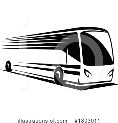 Tour Bus Clipart #1803011 by Vector Tradition SM