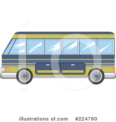 Royalty-Free (RF) Bus Clipart Illustration by Prawny - Stock Sample #224760