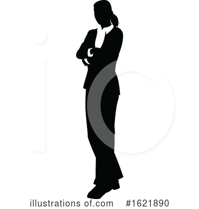 Royalty-Free (RF) Busines Woman Clipart Illustration by AtStockIllustration - Stock Sample #1621890