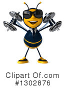 Business Bee Clipart #1302876 by Julos