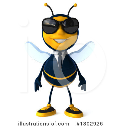 Business Bee Clipart #1302926 by Julos