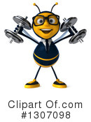 Business Bee Clipart #1307098 by Julos