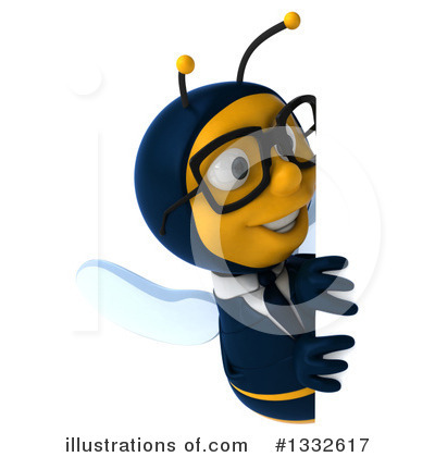 Business Bee Clipart #1332617 by Julos
