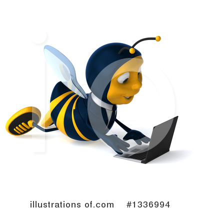 Business Bee Clipart #1336994 by Julos