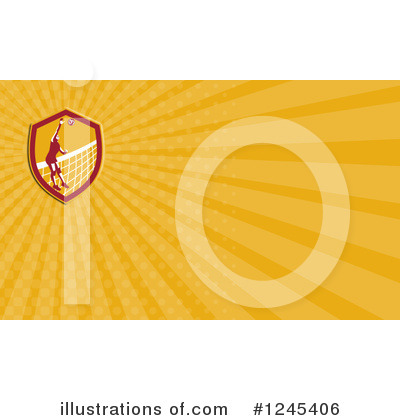 Royalty-Free (RF) Business Card Clipart Illustration by patrimonio - Stock Sample #1245406