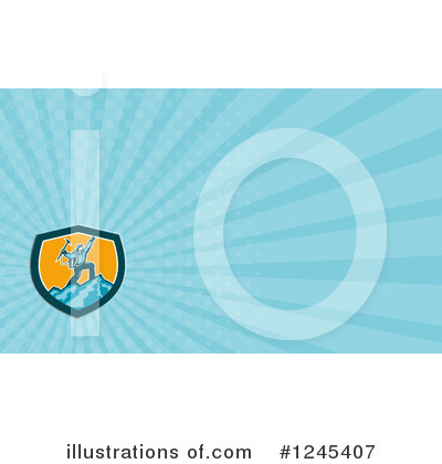 Royalty-Free (RF) Business Card Clipart Illustration by patrimonio - Stock Sample #1245407