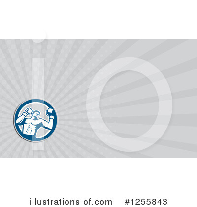Royalty-Free (RF) Business Card Clipart Illustration by patrimonio - Stock Sample #1255843